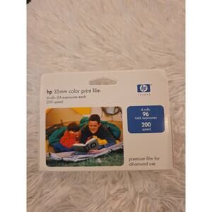 35mm film Expired HP 4 Rolls 24 Exposures Each, Color, 200 Speed